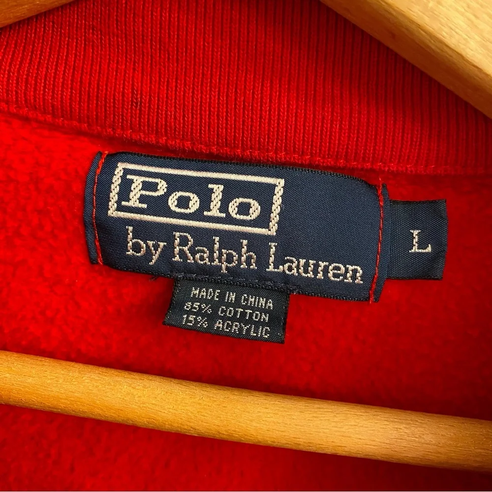 Polo Ralph Lauren Full Zip Sweater & Crew Neck Sweatshirt Bundle - Picture 6 of 16